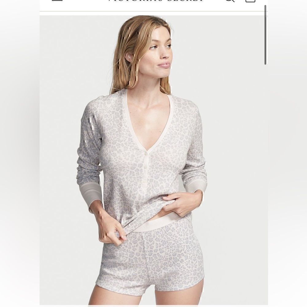 Victoria’s Secret Thermal Short PJ Set